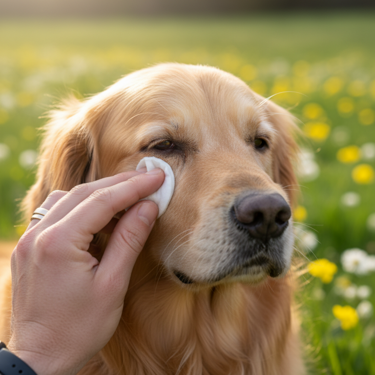 =dog eye allergies — Expert veterinary guide by AllergyPup