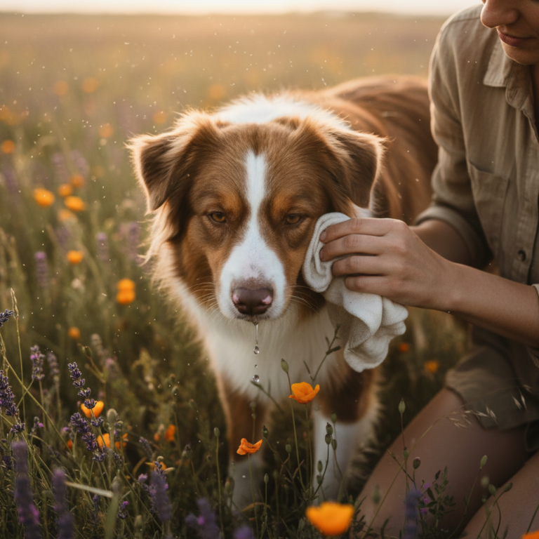 =dog runny nose — Expert veterinary guide by AllergyPup